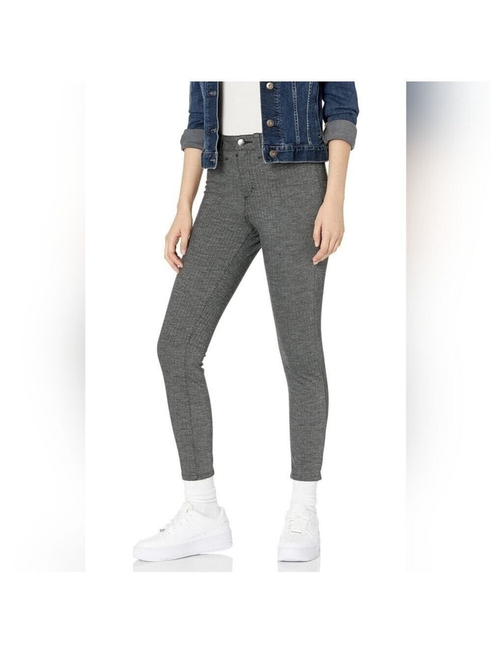 Daily Ritual Ponte Knit Flat-Front Faux-5-Pocket Legging Small - New Without Tag